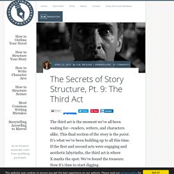 The Secrets of Story Structure, Pt. 9: The Third Act