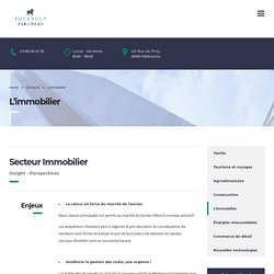 Etude sectorielle - L'immobilier - Foucault Partners