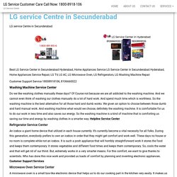 LG service Centre in Secunderabad Hyderabad, Home Appliances Service