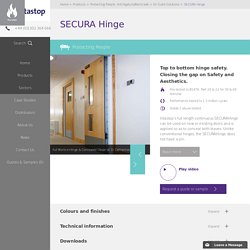 SECURA Hinge - continuous door hinge