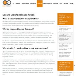Security Transportation