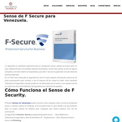 Sense de F Secure para Venezuela. - Securebyte