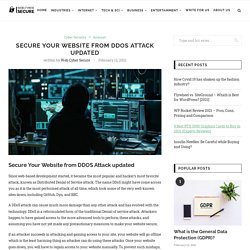 Secure Your Website from DDOS Attack updated - Web Cyber Secure