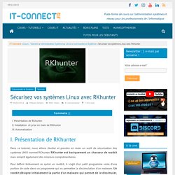 Sécurisez vos systèmes Linux avec RKhunter