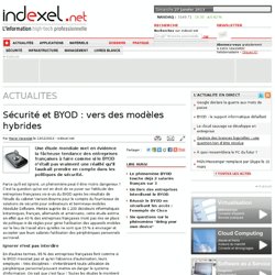 Sécurité et BYOD : vers des modèles hybrides