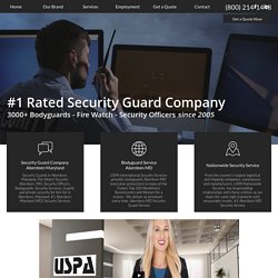 Security Guard Company Aberdeen, Maryland – Guards, Security Aberdeen, Maryland