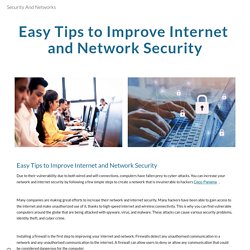 Security And Networks