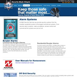Bakersfield Alarm Systems – Mssecurityservices.com