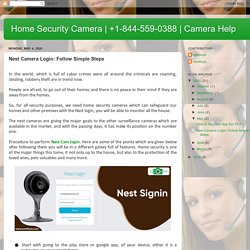 Camera Help: Nest Camera Login: Follow Simple Steps