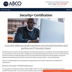 Security+ Certification