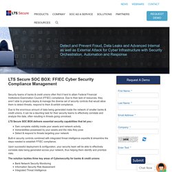 FFIEC Cyber Security Compliance management