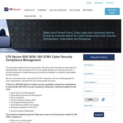 ISO 27001 Cyber Security Compliance Management