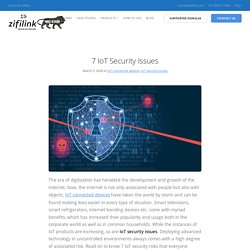 IoT Device Security Issues -Zifilink