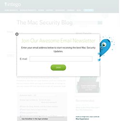 The Mac Security Blog » Mac Security Tip: Disable Automatic Login