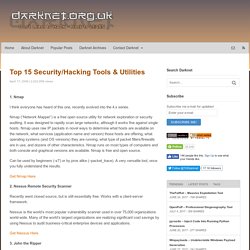 Mzblaze added: Top 15 Security/Hacking Tools & Utilities