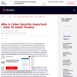 Why is Cyber Security Important - How To Avoid Threats