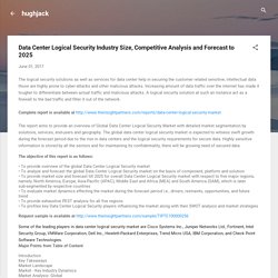 Data Center Logical Security Industry Size, Competitive Analysis and Forecast to 2025