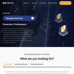 Managed Data Center Security Services
