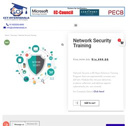 Best Network Security training institute in Delhi/NCR