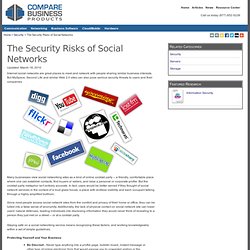The Security Risks of Social Networks
