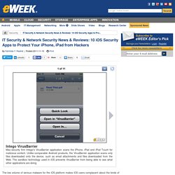 10 iOS Security Apps to Protect Your iPhone, iPad from Hackers - Security