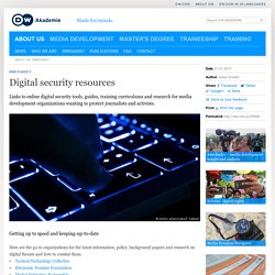 Digital security resources