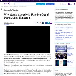 Why Social Security is Running Out of Money: Just Explain It