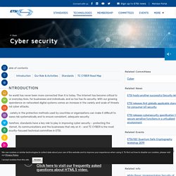 Cyber Security Technology