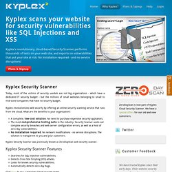 ZeroDayScan Web Security Scanner