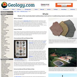 Shale: Sedimentary Rock - Pictures, Definition & More