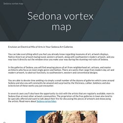 Sedona vortex map