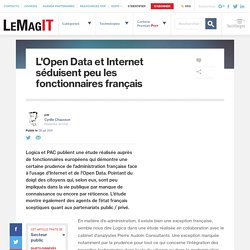 L'Open Data & Internet séduisent peu les fonctionnaires français