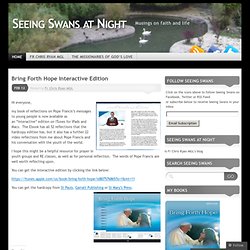 Seeing Swans at Night