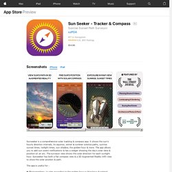 ‎Sun Seeker - Tracker & Compass on the App Store