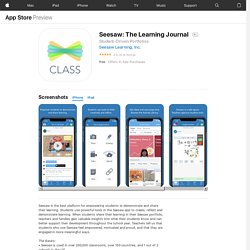 ‎Seesaw: The Learning Journal on the App Store