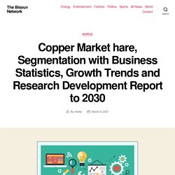 Copper Market hare, Segmentation with Business Statistics, Growth Trends and Research Development Report to 2030 – The Bisouv Network