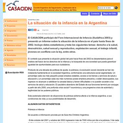 Comité Argentino de Seguimiento y Aplicación de la Convención Internacional sobre los Derechos del Niño