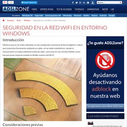 Seguridad en una red WiFi