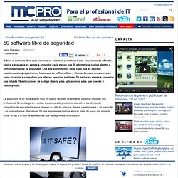 50 software libre de seguridad