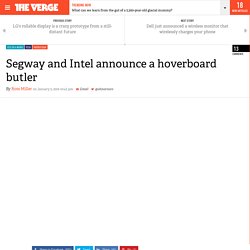 Segway and Intel announce a hoverboard butler