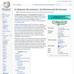 La Communauté de l'Anneau wiki