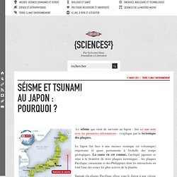 Origine du séisme et du tsunami