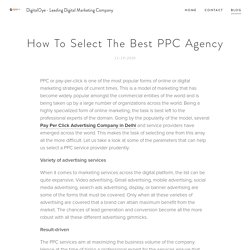How To Select The Best PPC Agency
