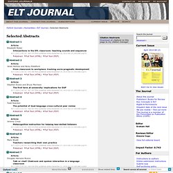 free elt journal pages