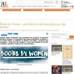 Books by Women : une sélection de livres écrits par des femmes - ActuaLitté