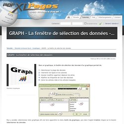 GRAPH - La fenêtre de sélection des données - Tutoriels & Astuces Excel > Graphiques