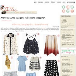 Sélections shopping - Zess.fr : déco, mode, photos, poupées et autres trucs de filles