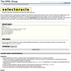 SelectORacle