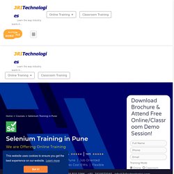 Selenium Training in Pune