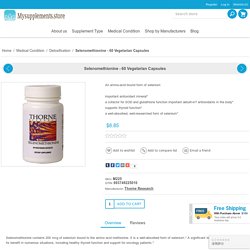 Buy Selenomethionine 60 Vegetarian Capsules Online